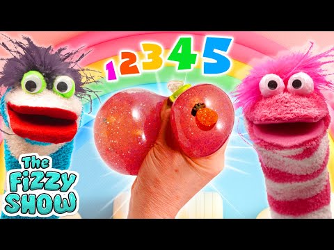Fizzy & Phoebe Explore The Five Senses & Make A Fun Squishy | Fun Videos For Kids
