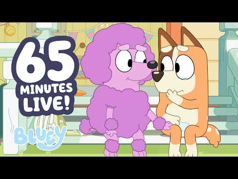 π΄LIVE: Sweetest Moments π₯Ή π | 1 HOUR+ Bluey Clips Livestream π | Bluey