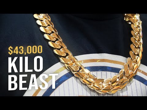 The PERFECT KILO Gold Cuban Link Chain | How It's Handmade by Gus Villa Jewelry