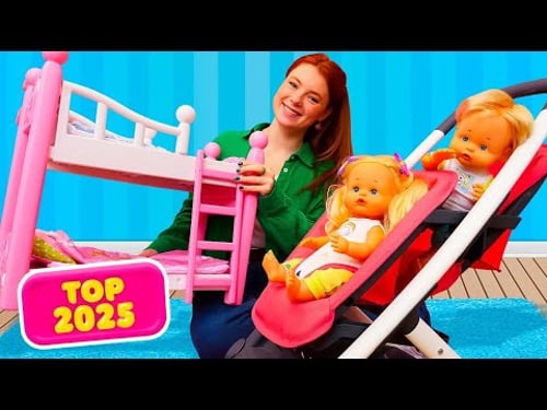 Top 5 2025 with the Nenuco dolls and Irene 🎀 Our most beautiful playtime moments