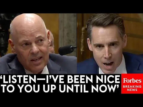 'You've Exhausted My Patience': Hawley Rips Postmaster General To His Face Over 'Appalling' Service