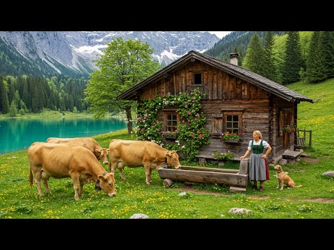 Switzerland countryside life - Relaxing walk in Switzerland's most beautiful villages
