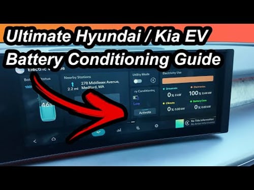 Hyundai Ioniq & Kia EV Battery Conditioning Guide | Everything You Need To Know