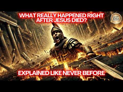 What REALLY Happened IMMEDIATELY After Jesus Died?