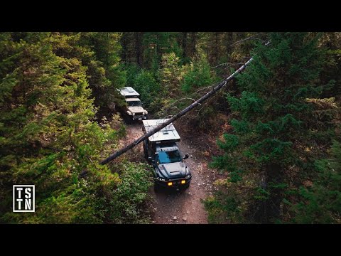 Forgotten Railway Camping Deep In The Mountains