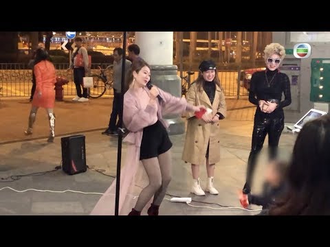 東張西望|屯門唱爆咪擾民大媽 轉戰中環|屯門三公主