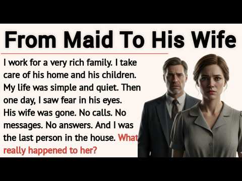 Learn English Through Story Level 3 | English Story | From Maid To His Wife