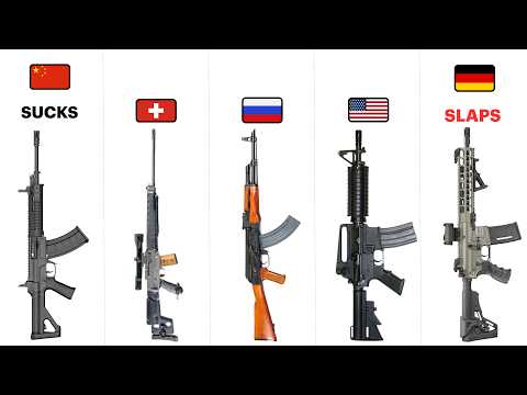Countries With The Best Military Assault Rifles (Ranked)