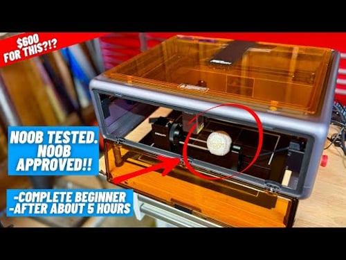 How Long Does It Take to Learn A Laser Engraver?? || Creality Falcon A1