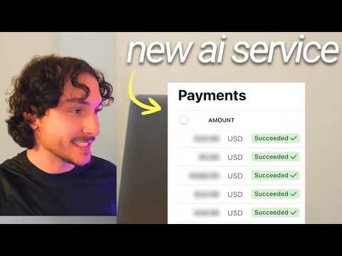 Watch me start and sell an AI service in 7 hours