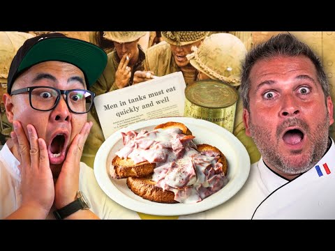 What Soldiers REALLY Ate in WWII Pro Chefs React | SYWGF EP. 57