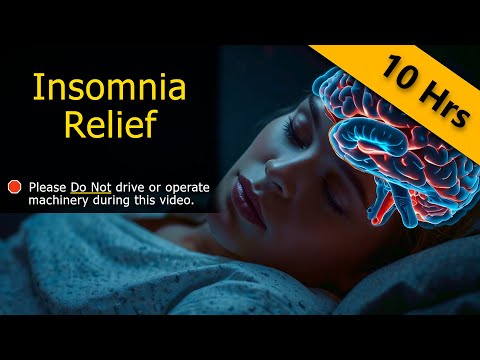 Calms ALL Areas of the Brain Before & During Sleep (4Hz EMDR Bilateral & Binaural Delta Waves)