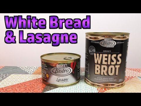 White Bread & Lasagne - Weird Stuff In A Can #119 (Bonus Unboxing)