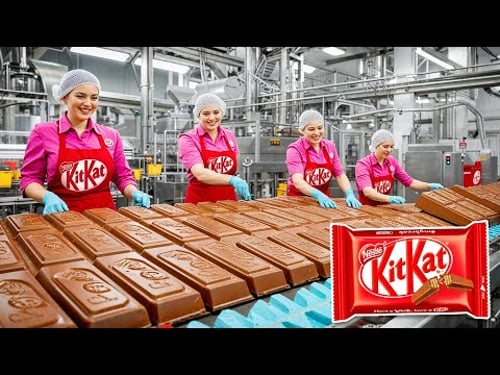 How It's Made: KitKat, M&M, Pringles, Mike and Ikes