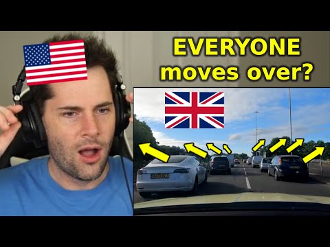 American Reacts to UK Ambulance Blue Light Response During Rush Hour Traffic