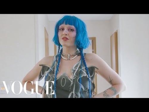 Ashnikko Gets Ready for the Governors Ball Music Festival | Vogue