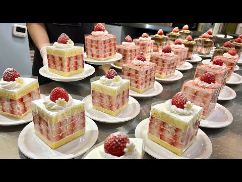 Sold out as soon as it opens! Viral Korean Strawberry Forest Cake
