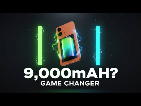 9,000mAh? The Smartphone Industry Just Changed Forever.