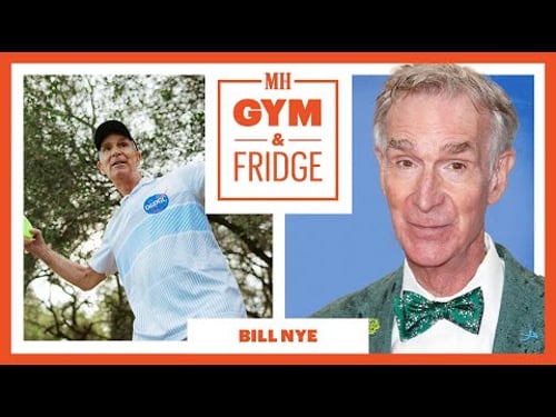 Bill Nye the Science Guy Shows His Gym and Fridge | Gym & Fridge | Men's Health
