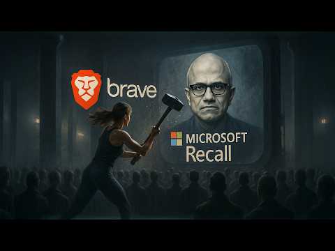 Brave BLOCKS Big Brother Microsoft's Spy Tool...
