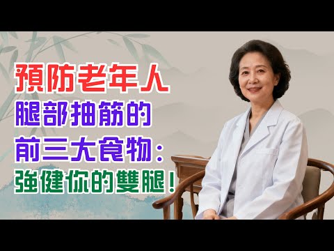 預防老年人腿部抽筋的前三大食物:強健你的雙腿!|銀髮健康|養生|長者|銀髮族|健康|中醫