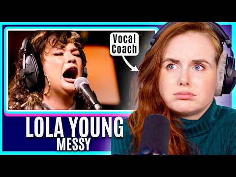 Lola Young's "Messy" - A British Powerhouse 🇬🇧 | Vocal Coach Analysis