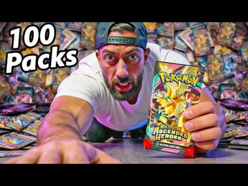 I Opened 100 Ascended Heroes Packs...