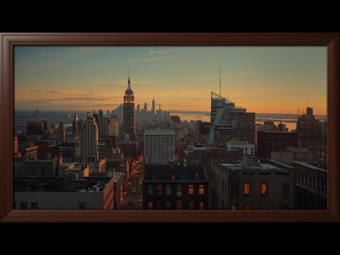 TV Art Gallery | New York Silence – Style of Edward Hopper | 3 Hours of Relaxing Background