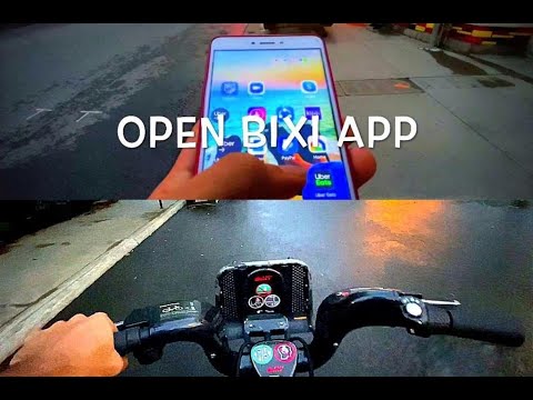 How to Use Bixi bicycle || Montreal || 4k || HD || Travel Low cost $$