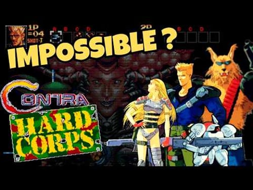 Contra Hard Corps - The Game That Punished Western Players