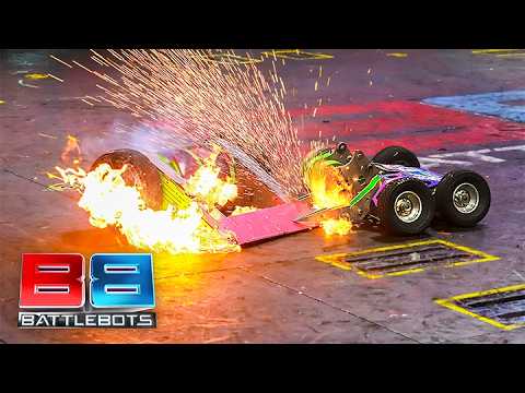 All The Knockouts From BattleBots World Championship 5 | BATTLEBOTS