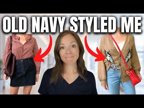 I Let Old Navy Pick My Fall Outfits (here's how it went...)