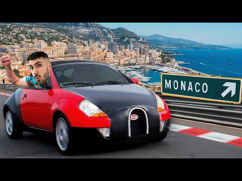 Taking a FAKE Bugatti to Monaco...