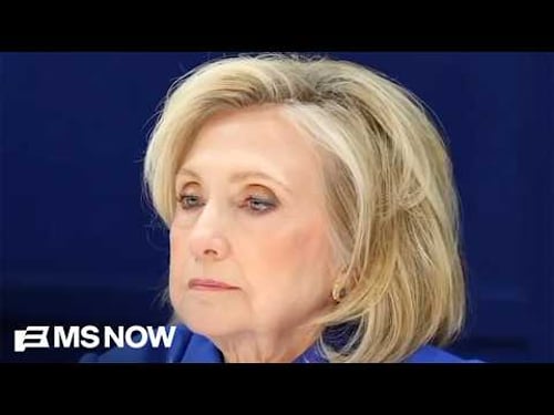 FULL DEPOSITION: Hillary Clinton testifies in Jeffrey Epstein probe