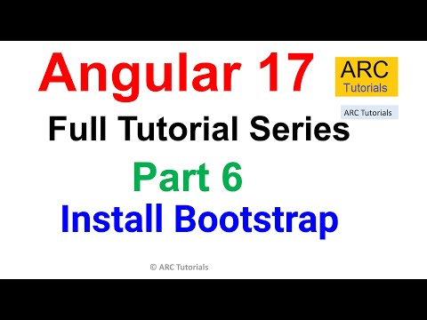Angular 17 Tutorial #6 - Install Bootstrap | Angular 17 Tutorial For Beginners
