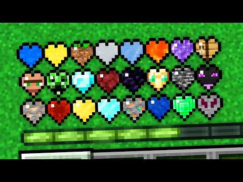 ICH BEKOMME alle GEHEIMEN SUPER HERZEN in Minecraft!