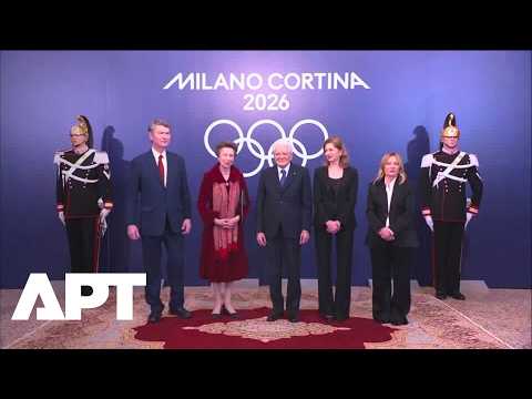 Italy Welcomes World Leaders & Royals at Milan Palace Ahead of 2026 Winter Olympics | WATCH | APT