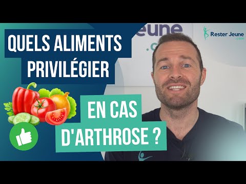 Quels aliments privilégier en cas d'arthrose ?