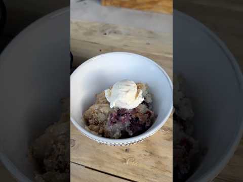Blackberry Cobbler- Perfect Summer Dessert!