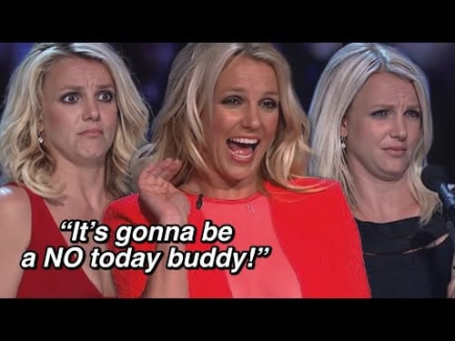 Britney Spears Being My FAVORITE X-Factor Judge