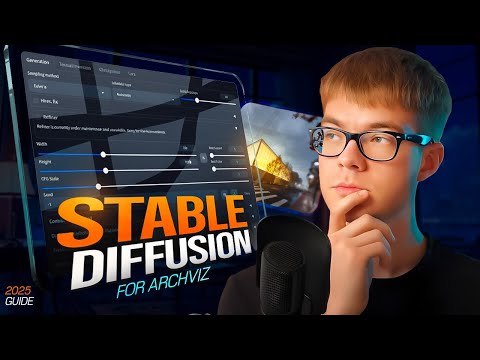 Stable Diffusion for ArchViz Artists in 2025 - Complete Beginner Tutorial