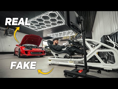 I Built a Formula 1 Simulator Gaming Setup!