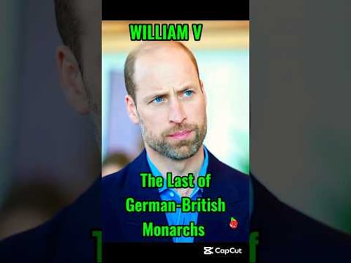 The last of German-British Monarchs #princewilliam #kingcharles #queenelizabeth #kinggeorge