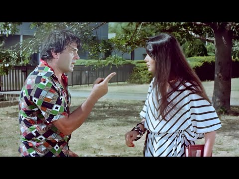 धर्मेंद्र बने गुंडा और छेड़ डाली परवीन बाबी को | Dharmendra & Parveen Babi | Comedy Scene 😄