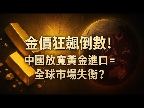 资金洪水来袭?中国放宽黄金进口,全球金市要变天#黃金 #金價 #全球金融 #金銀 #人民幣