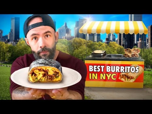 Finding the BEST Breakfast Burrito in New York