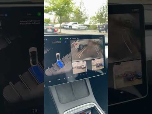 Tesla auto parking! Save $1000 with my referral: http://ts.la/david76084