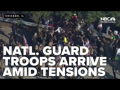 Chicago crime crackdown: National Guard troops arrive amid tensions