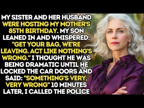 I Thought It Was Just My Mother’s Birthday Until My Son Locked the Car and Said, 'Something’s Wrong