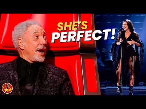 Tom Jones Falls IN LOVE with Beautiful Singer from Wales on The Voice UK!